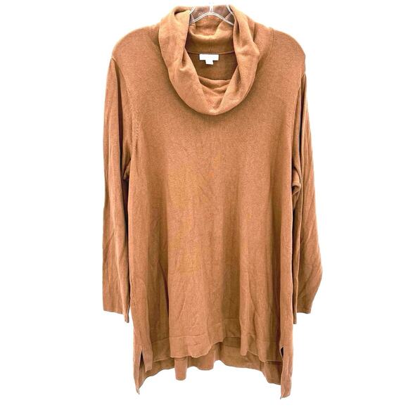 J. Jill women’s Hi Low cotton blend tunic sweater - Picture 1 of 5